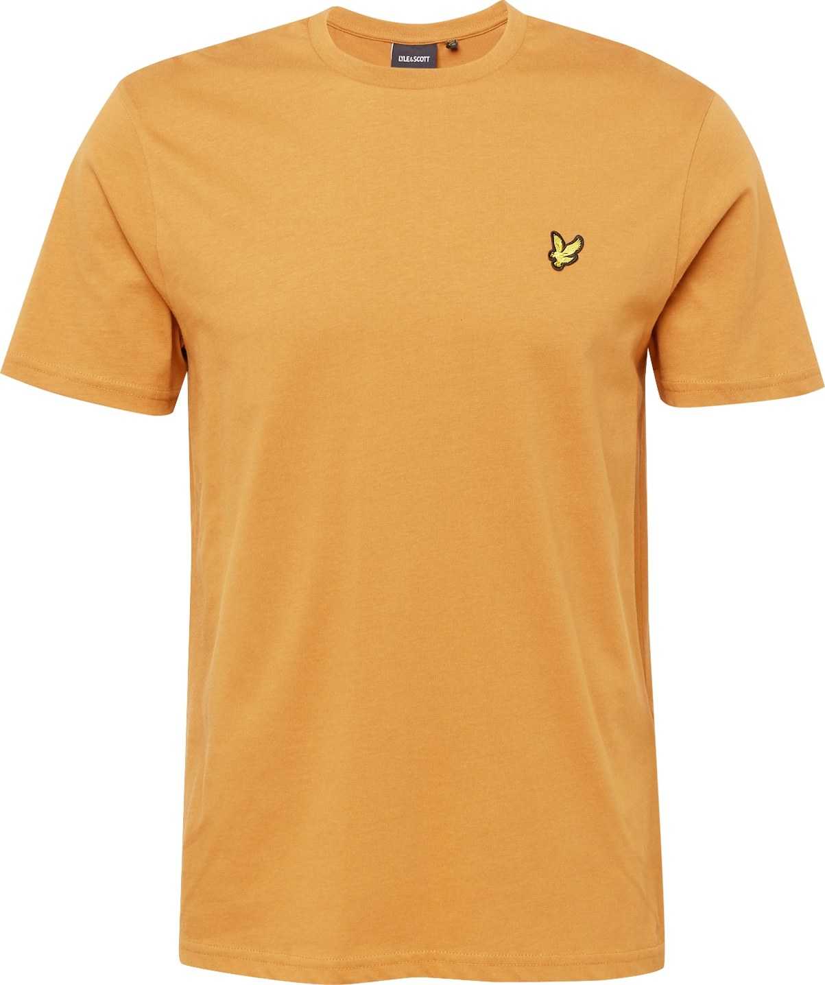 Lyle & Scott Tričko žlutá / oranžová / černá