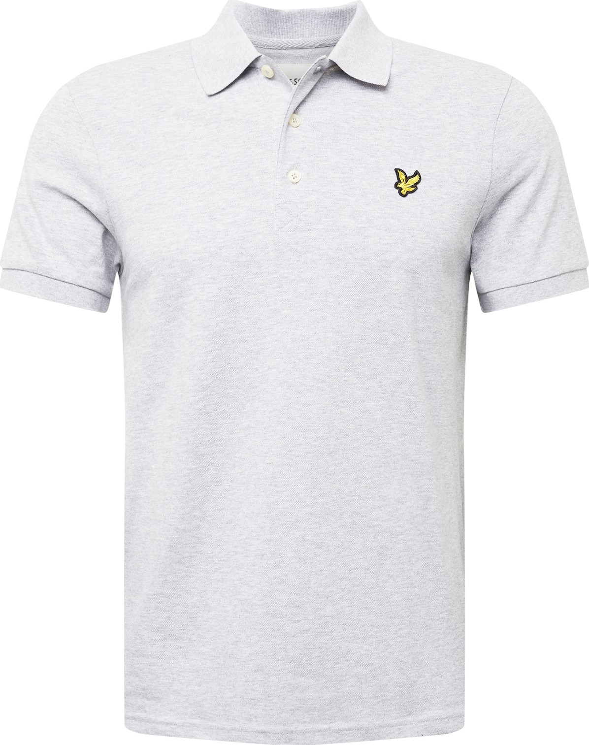 Lyle & Scott Tričko žlutá / světle šedá