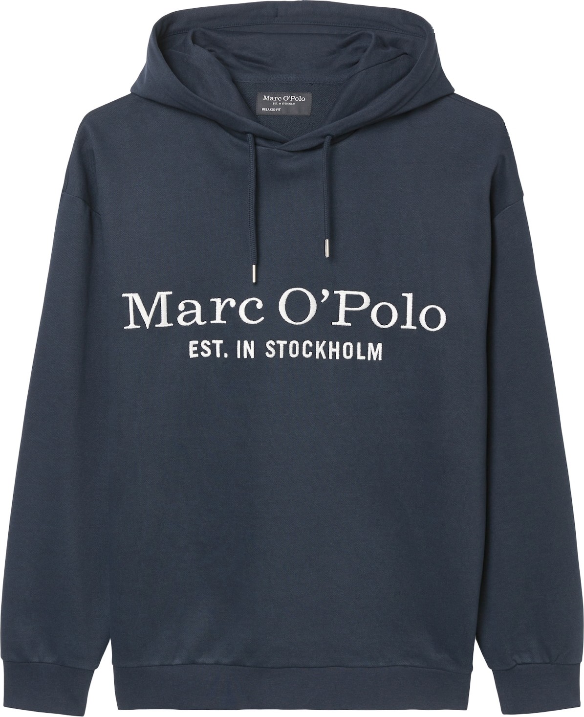 Marc O'Polo Mikina tmavě modrá / bílá