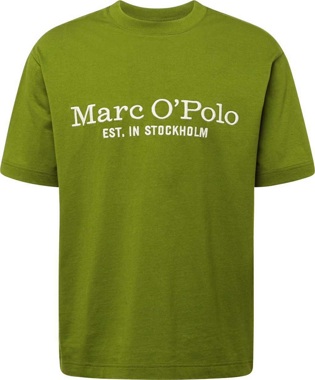 Marc O'Polo Tričko rákos / bílá