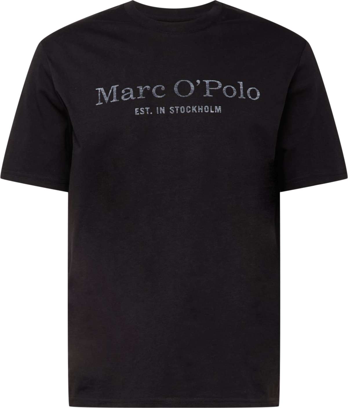 Marc O'Polo Tričko světle šedá / černá