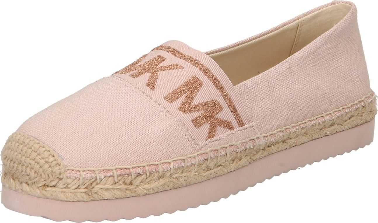 MICHAEL Michael Kors Espadrilky 'VICKY' hnědá / růžová