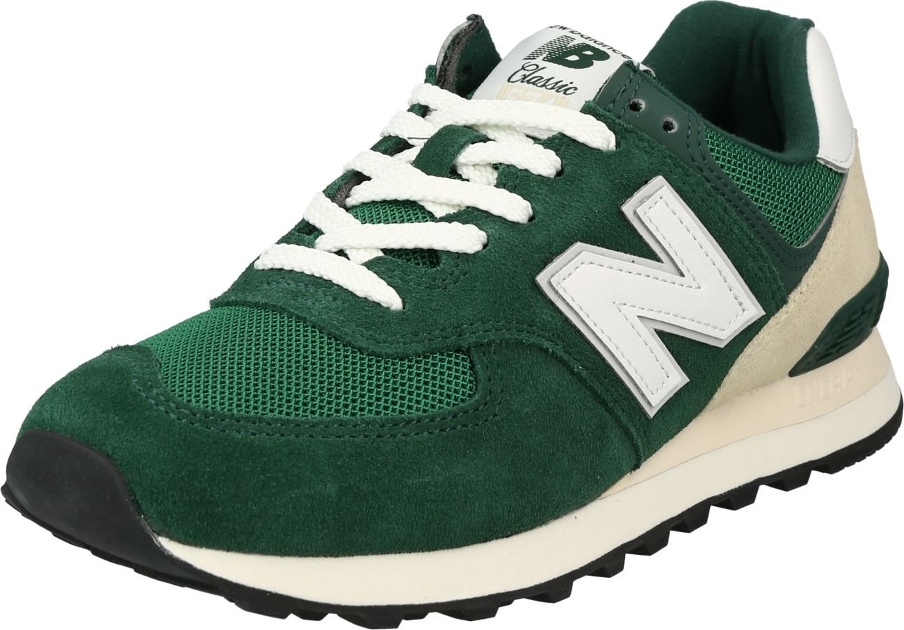 new balance Tenisky kámen / zelená / bílá