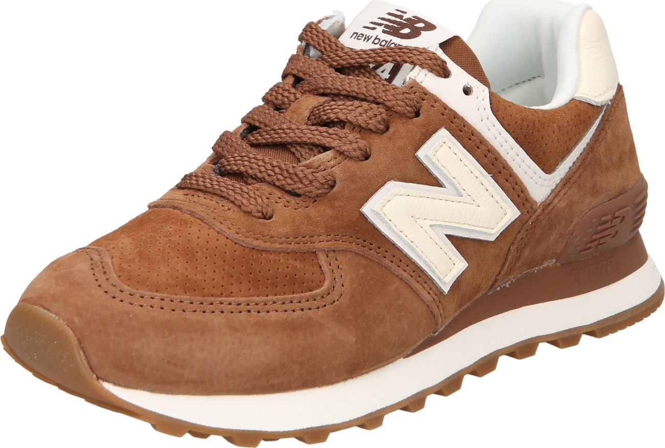 new balance Tenisky krémová / kaštanově hnědá / bílá