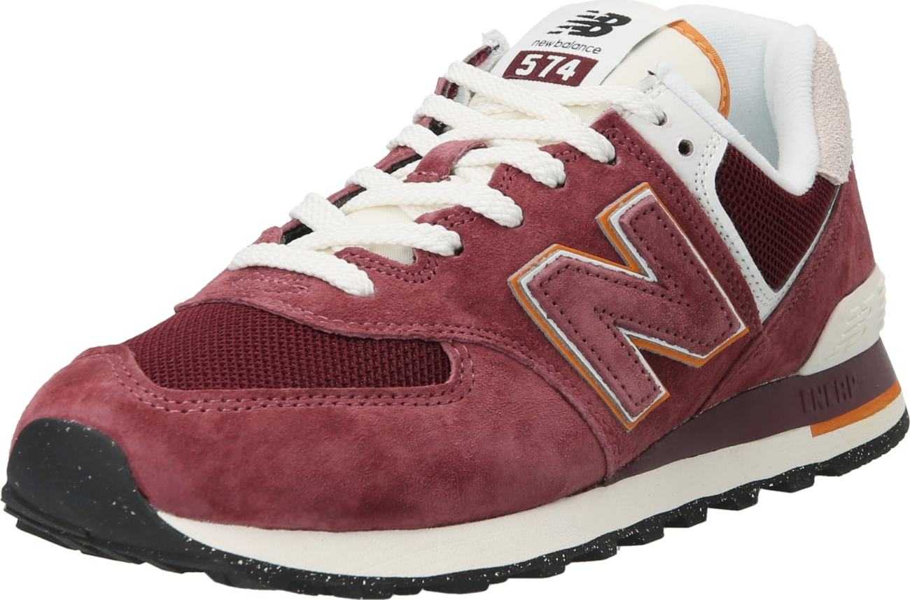 new balance Tenisky starobéžová / zlatě žlutá / pastelově červená / bílá