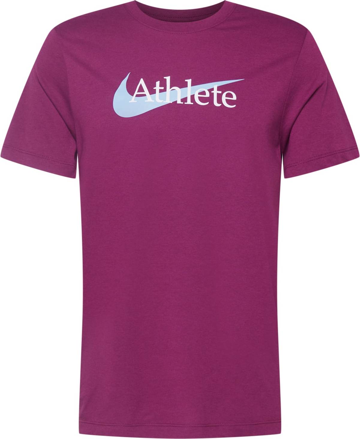 NIKE Funkční tričko světlemodrá / tmavě růžová / bílá