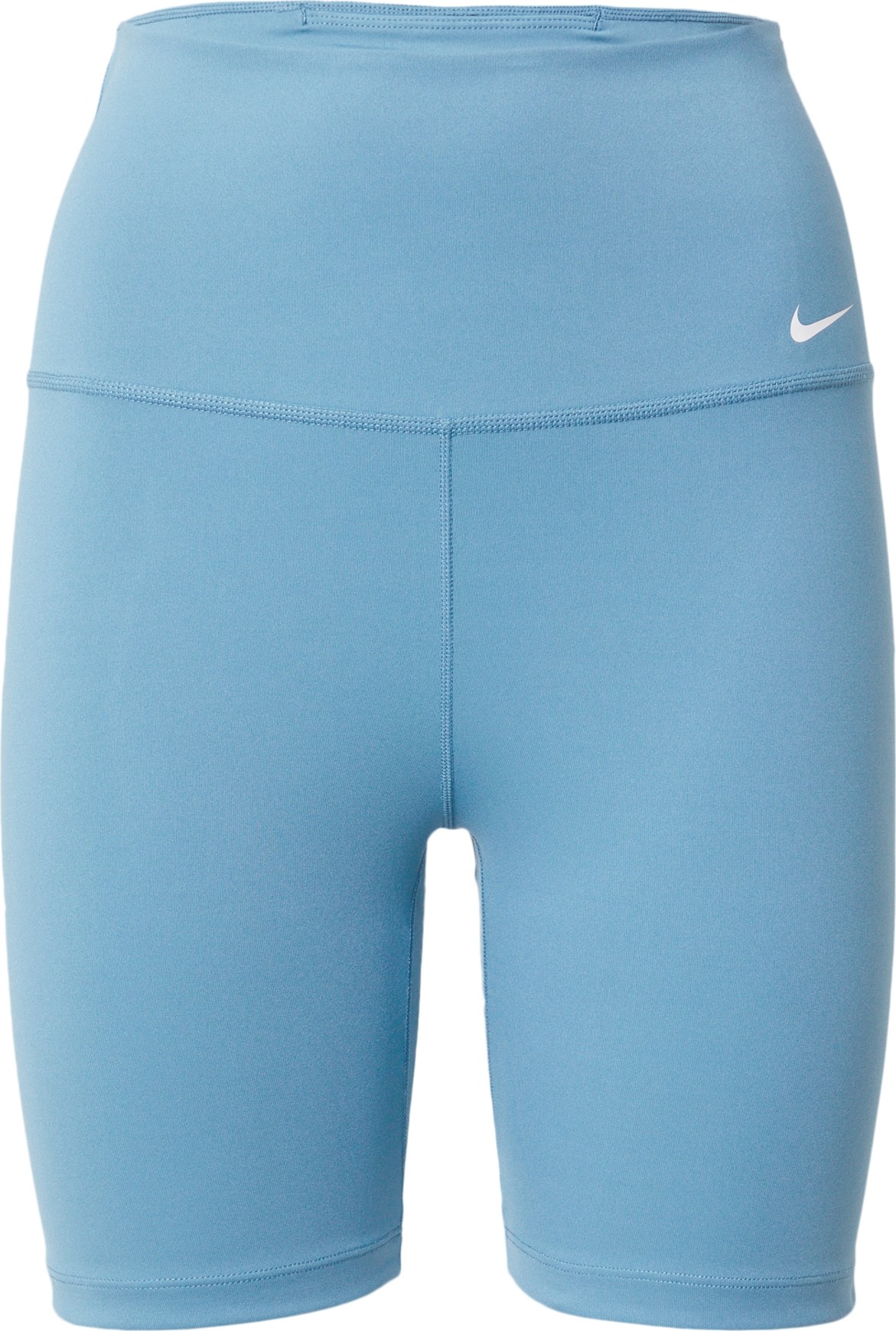 NIKE Sportovní kalhoty aqua modrá / bílá