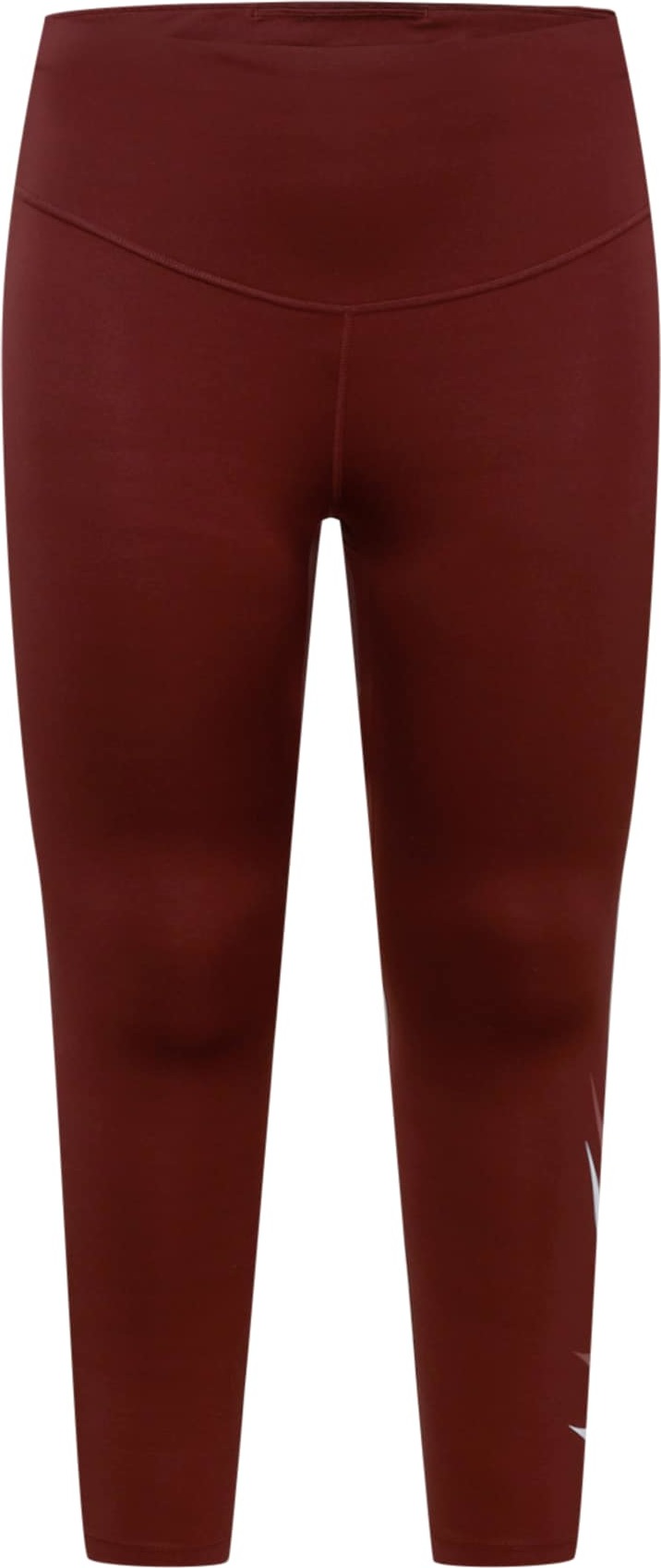 NIKE Sportovní kalhoty rezavě hnědá / červená / bílá