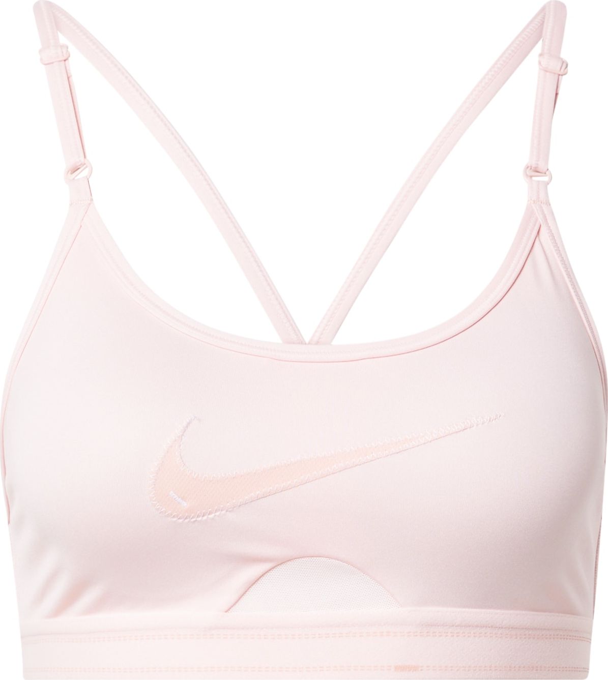 NIKE Sportovní podprsenka růžová / pastelově růžová