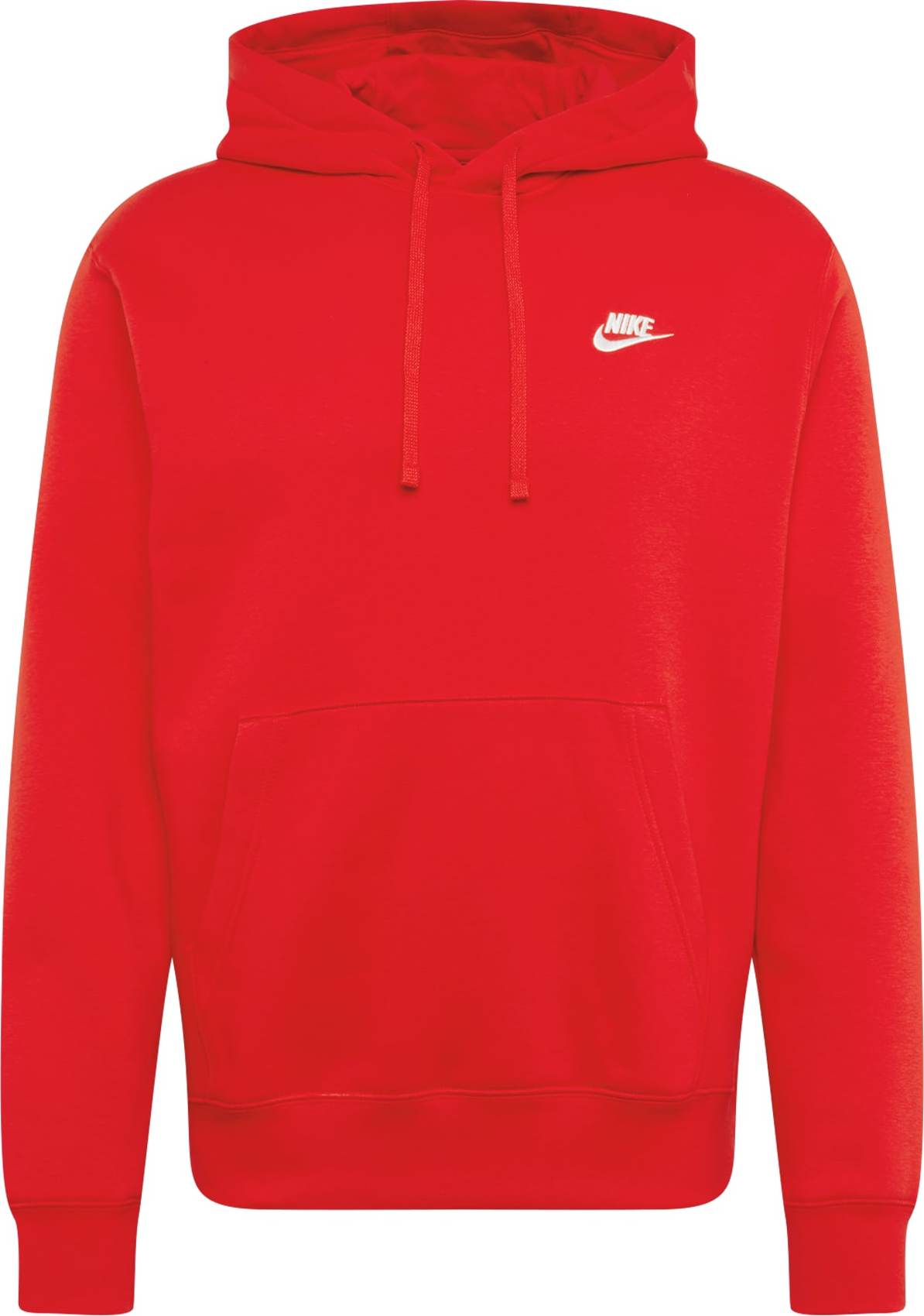 Nike Sportswear Mikina červená / bílá