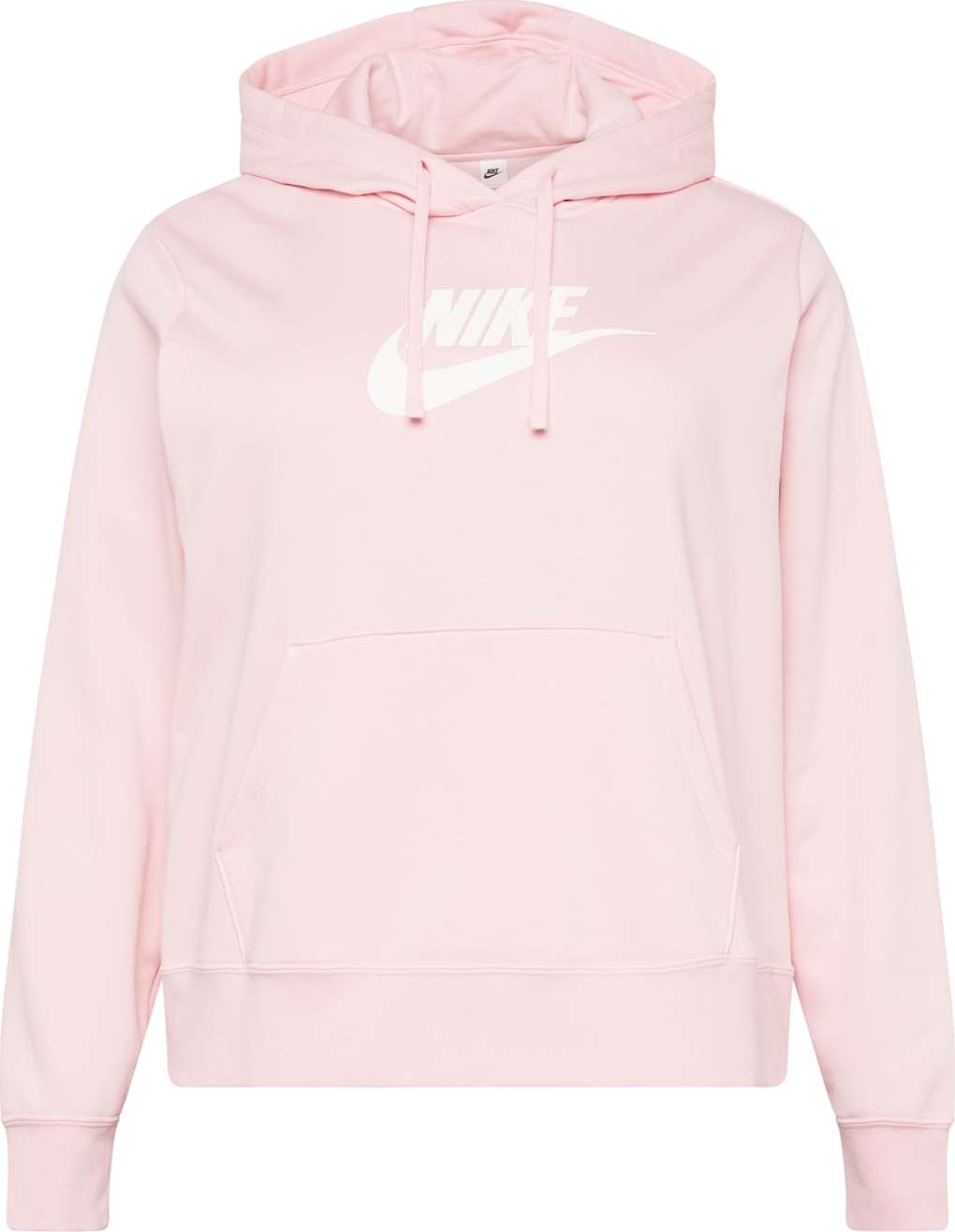 Nike Sportswear Mikina růžová / bílá