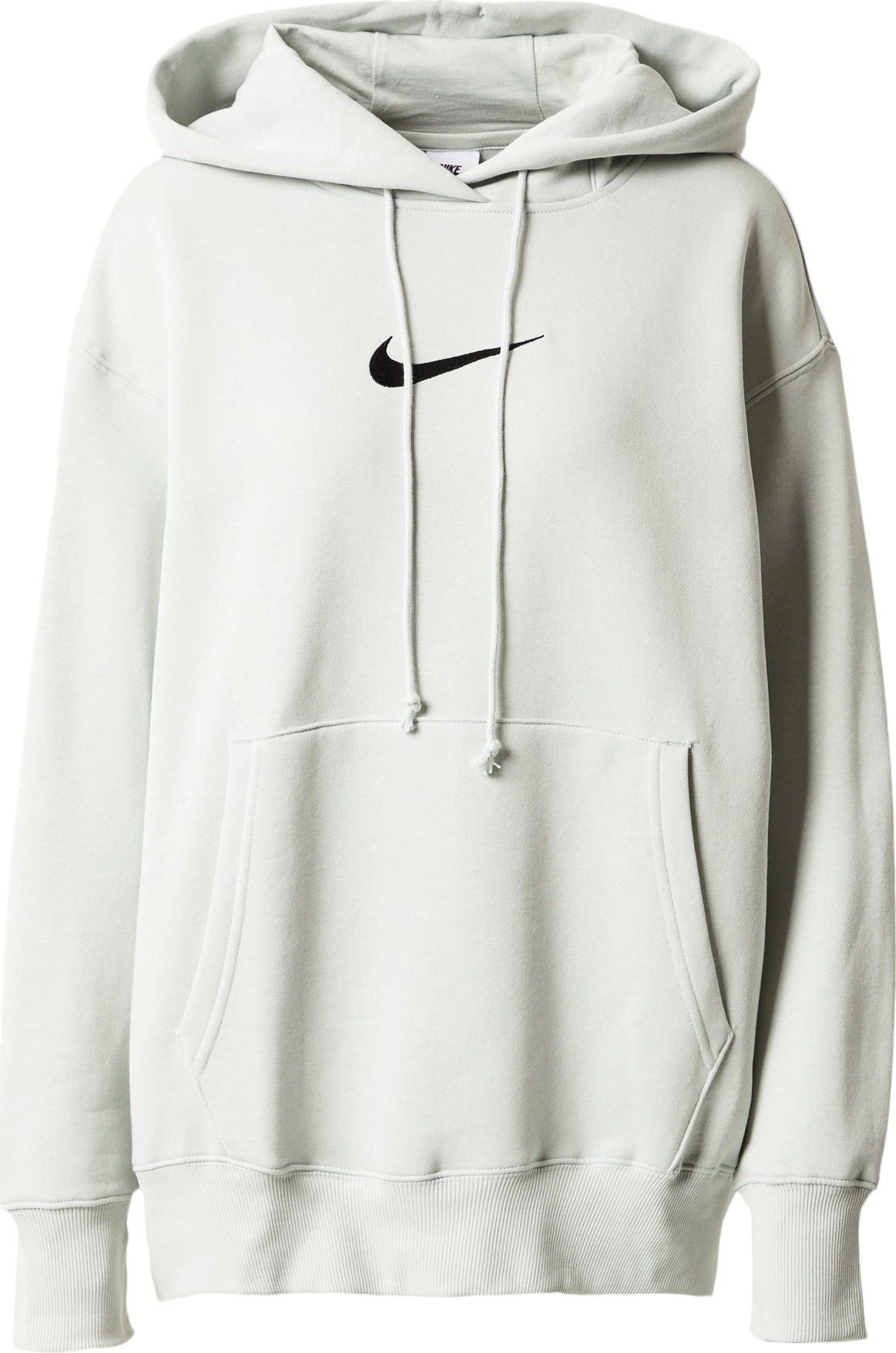 Nike Sportswear Mikina světle šedá / černá