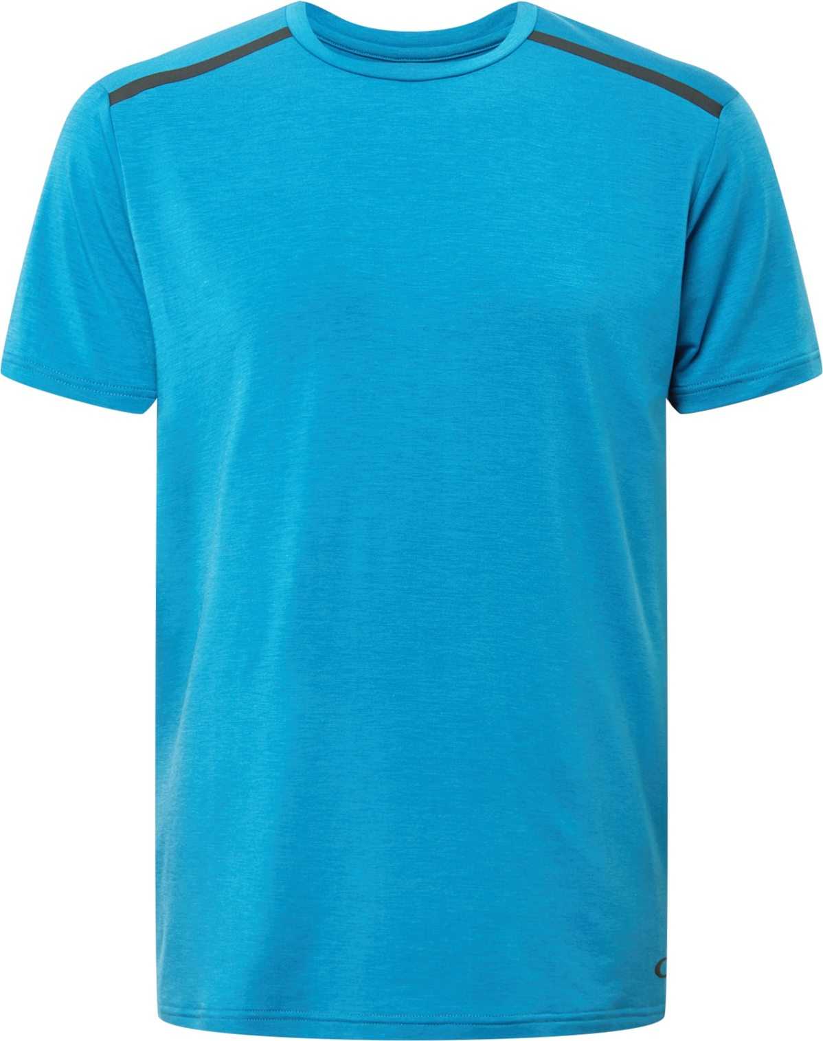 OAKLEY Funkční tričko 'LIBERATION' nebeská modř / antracitová