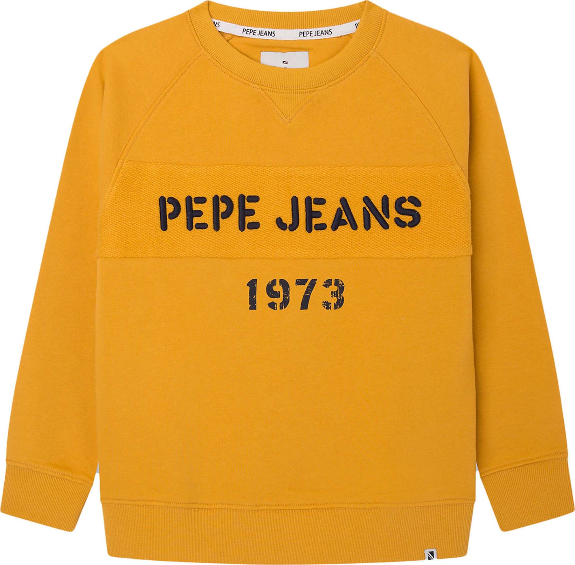 Pepe Jeans Mikina 'Orson' okrová / černá