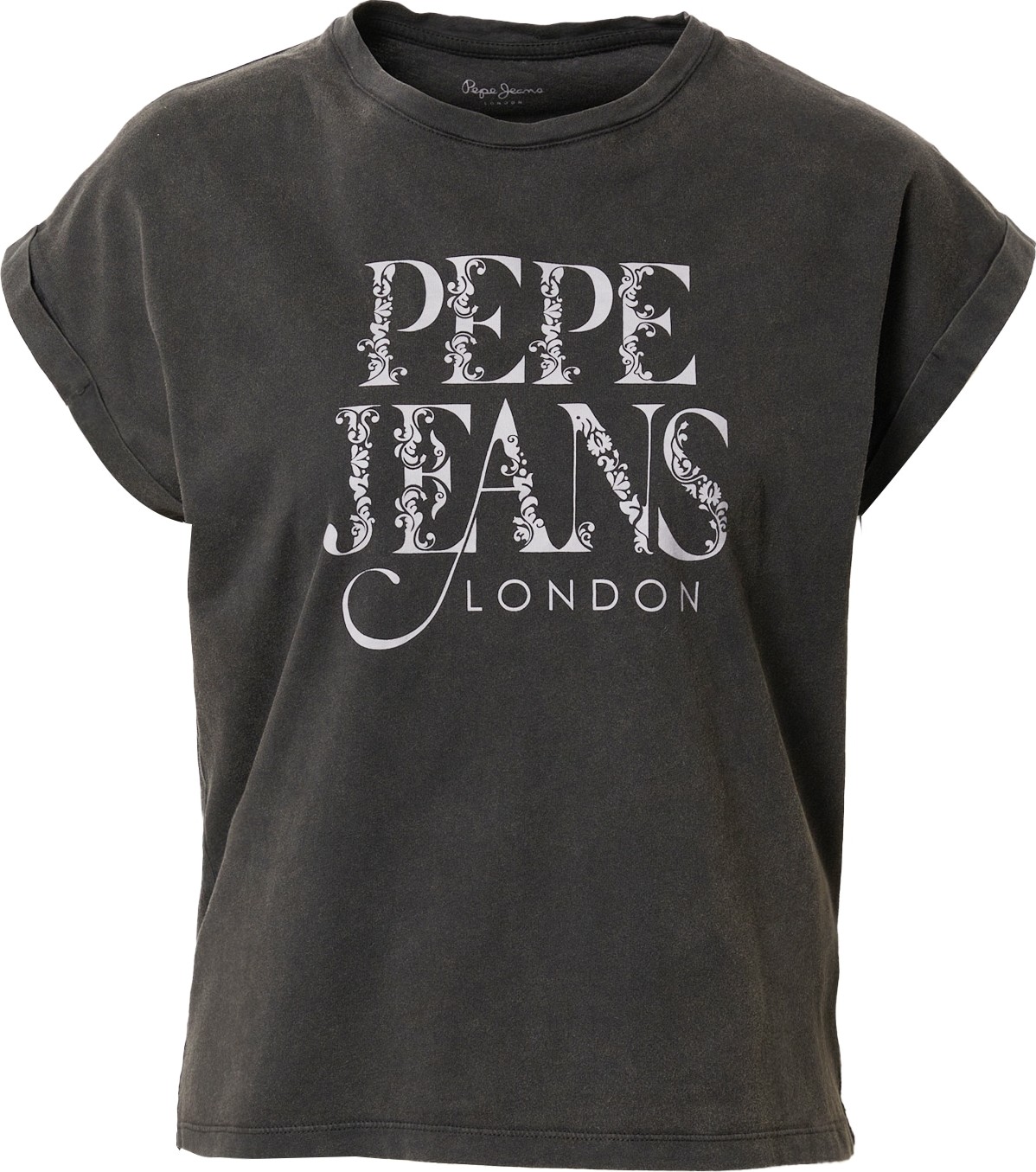 Pepe Jeans Tričko 'LINDA' černá / bílá