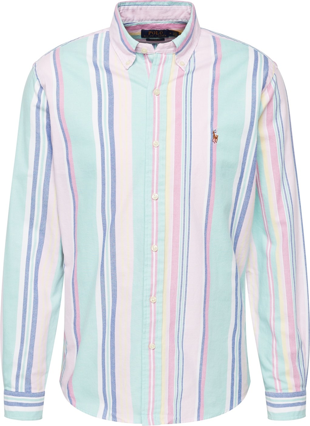 Polo Ralph Lauren Košile modrá / tyrkysová / pastelově růžová / bílá
