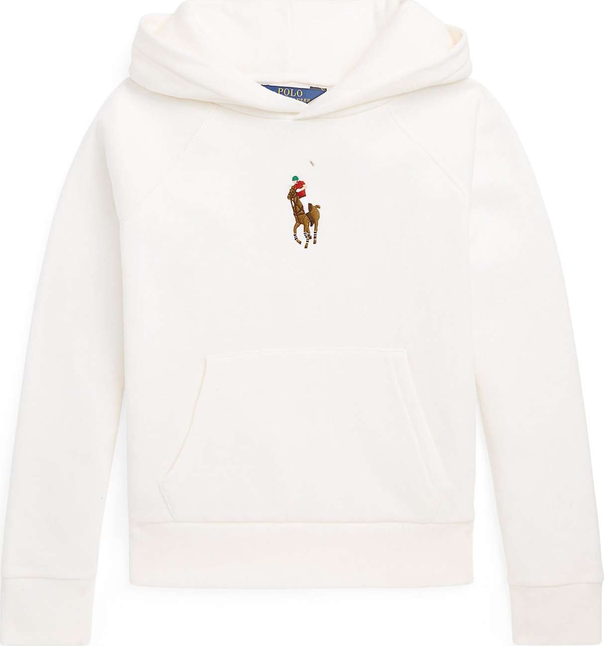 Polo Ralph Lauren Mikina karamelová / zelená / červená / bílá