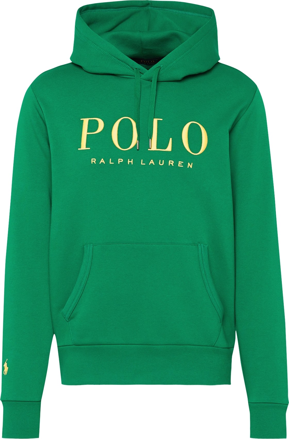 Polo Ralph Lauren Mikina žlutá / trávově zelená