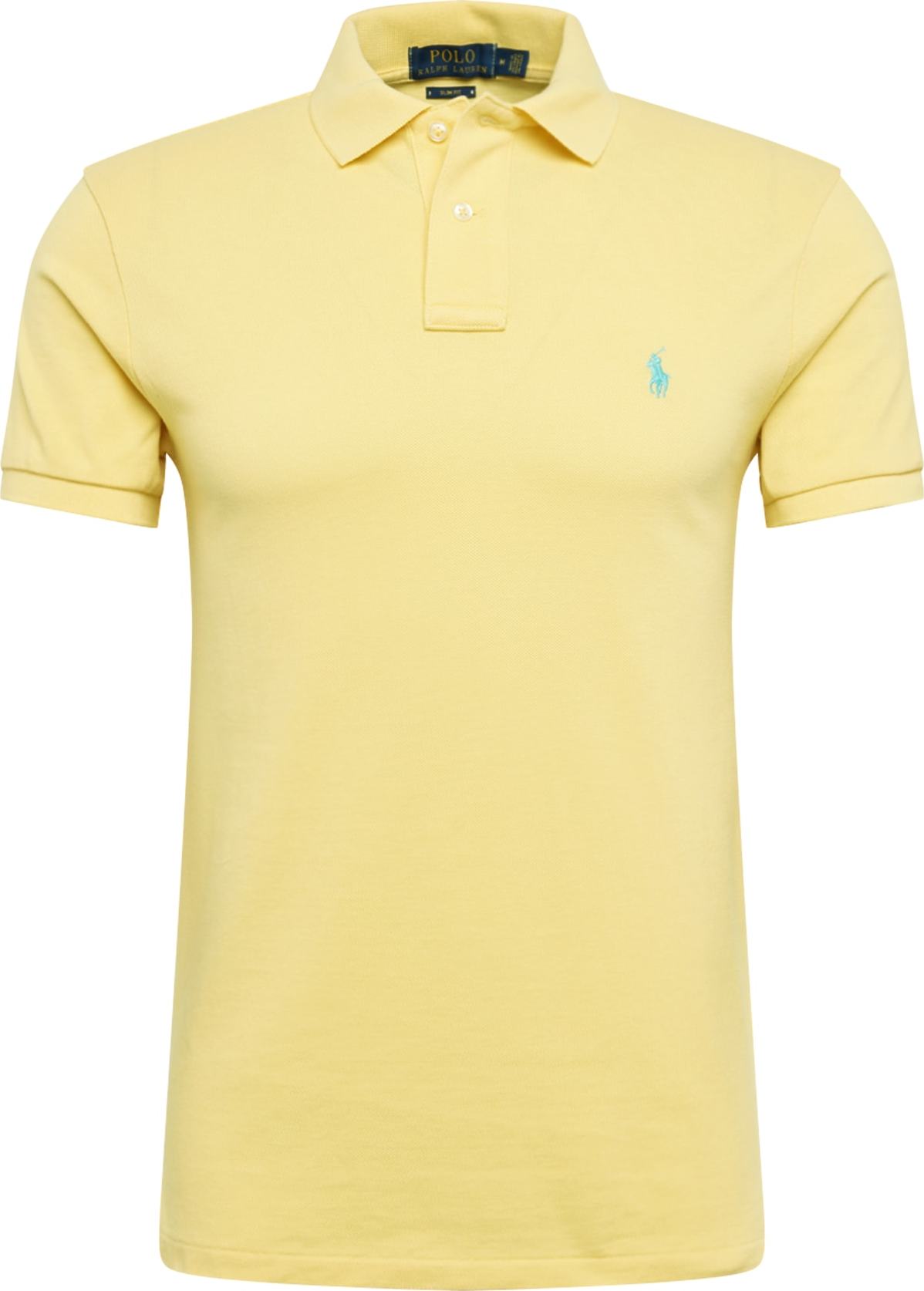 Polo Ralph Lauren Tričko světlemodrá / pastelově žlutá