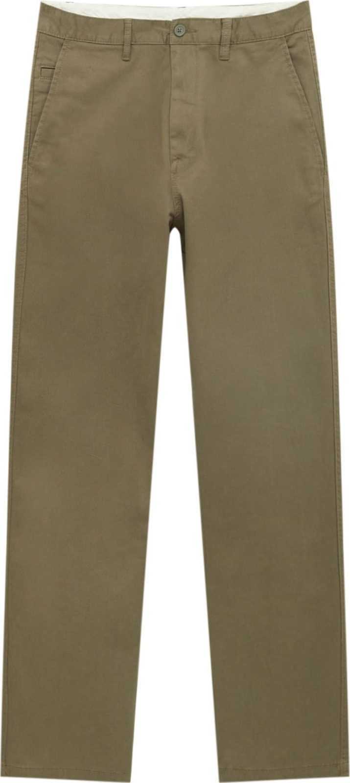 Pull&Bear Kalhoty khaki