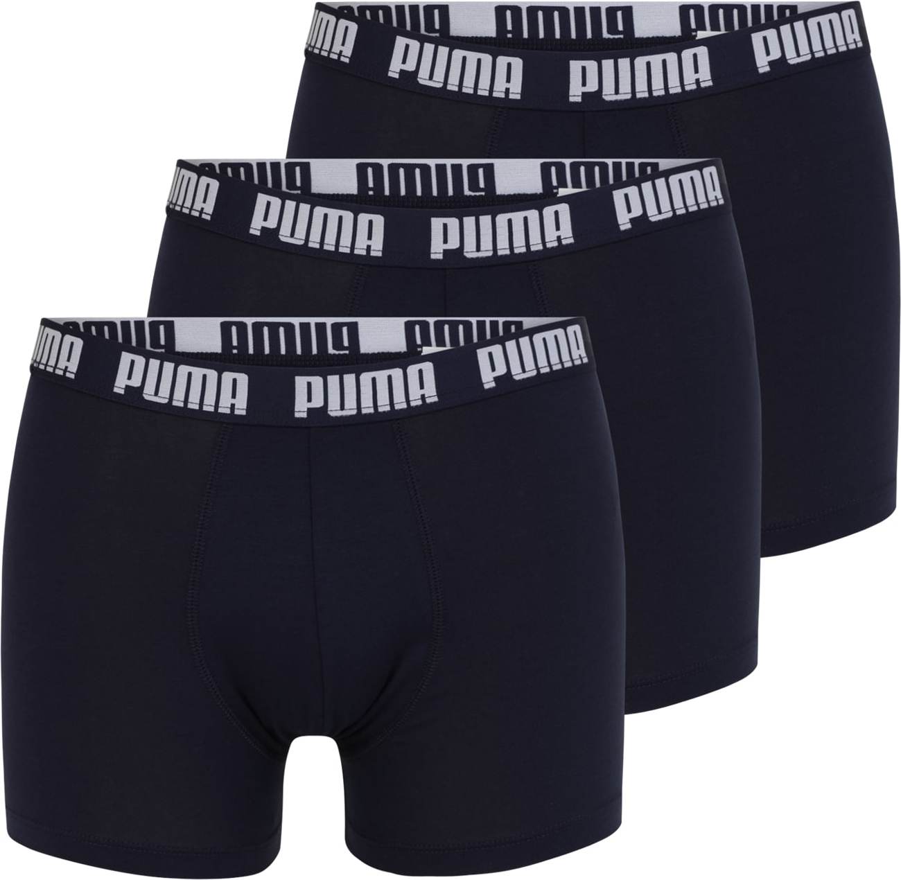 PUMA Boxerky námořnická modř / bílá