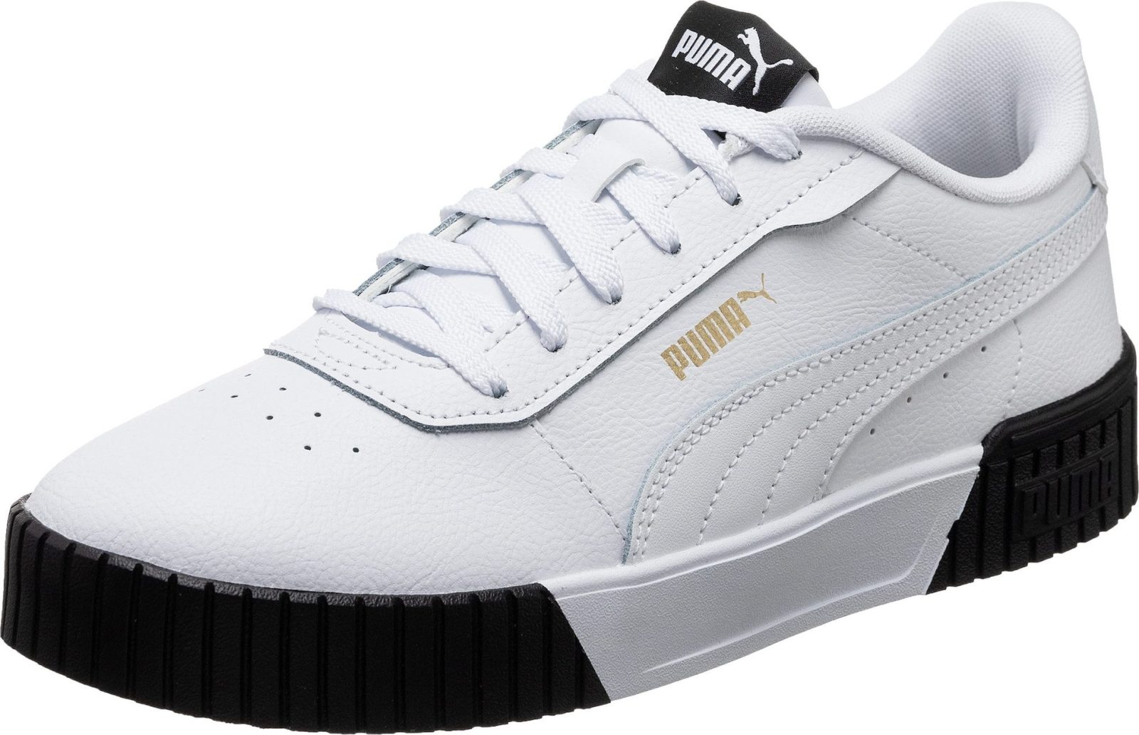 PUMA Tenisky 'Carina 2.0' zlatá / bílá