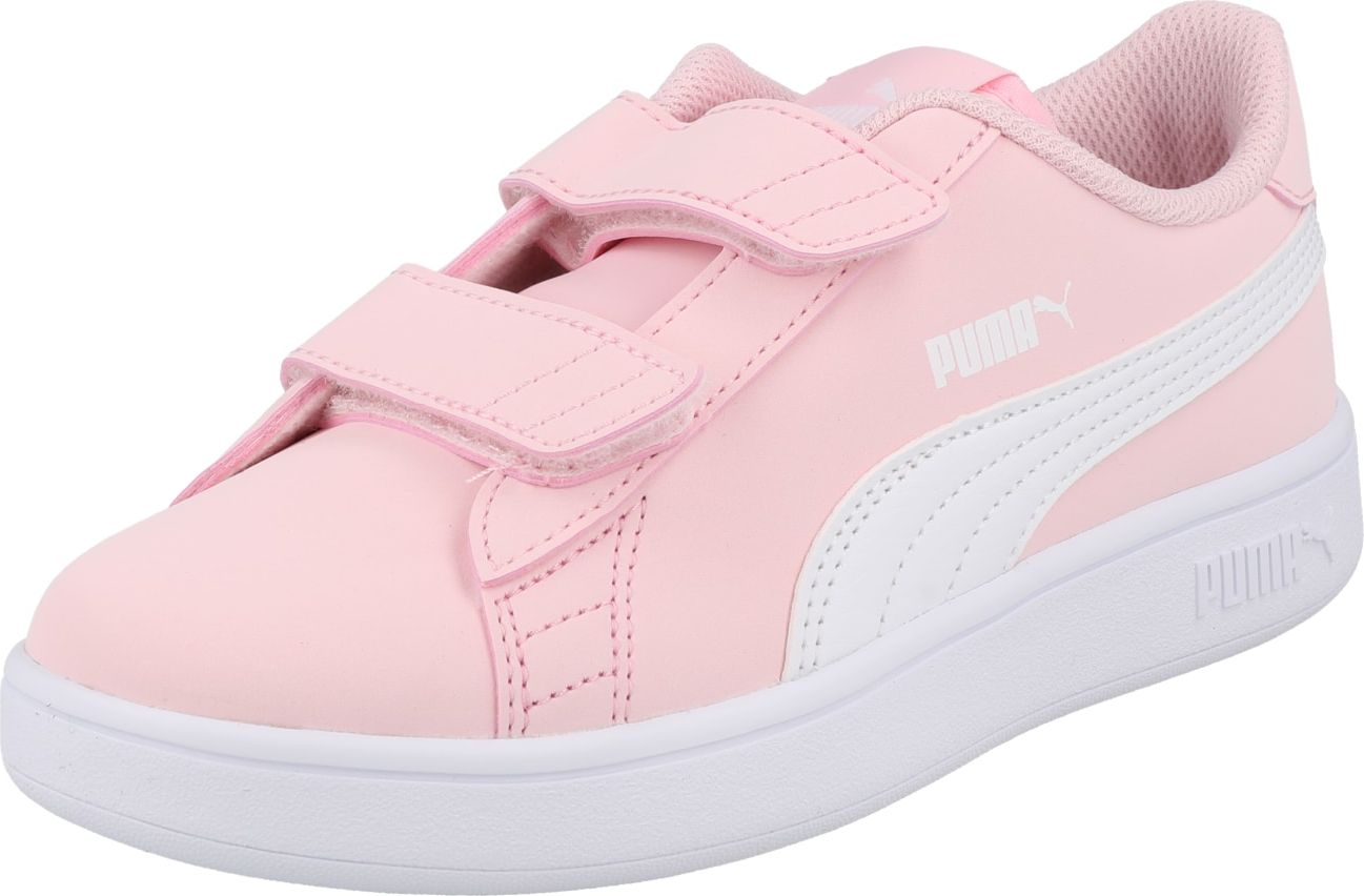 PUMA Tenisky 'Smash' světle růžová / bílá