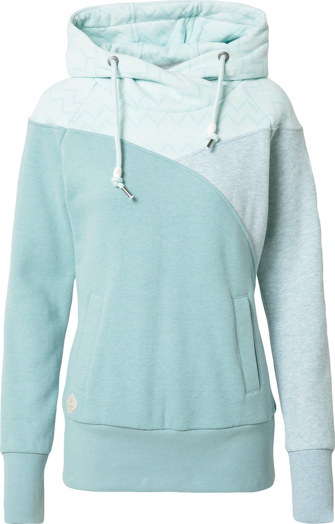 Ragwear Mikina aqua modrá / světlemodrá