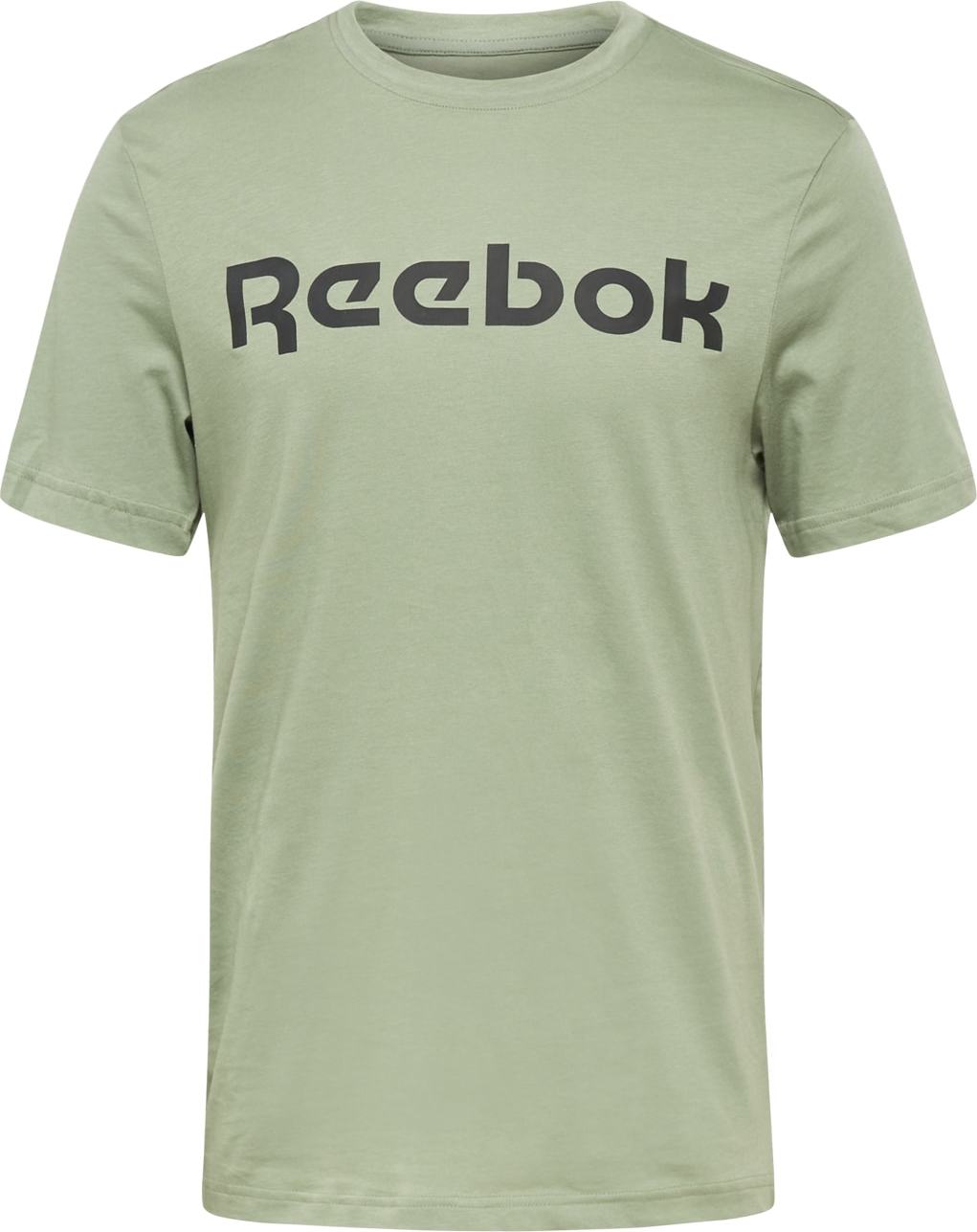 Reebok Sport Funkční tričko pastelově zelená / černá