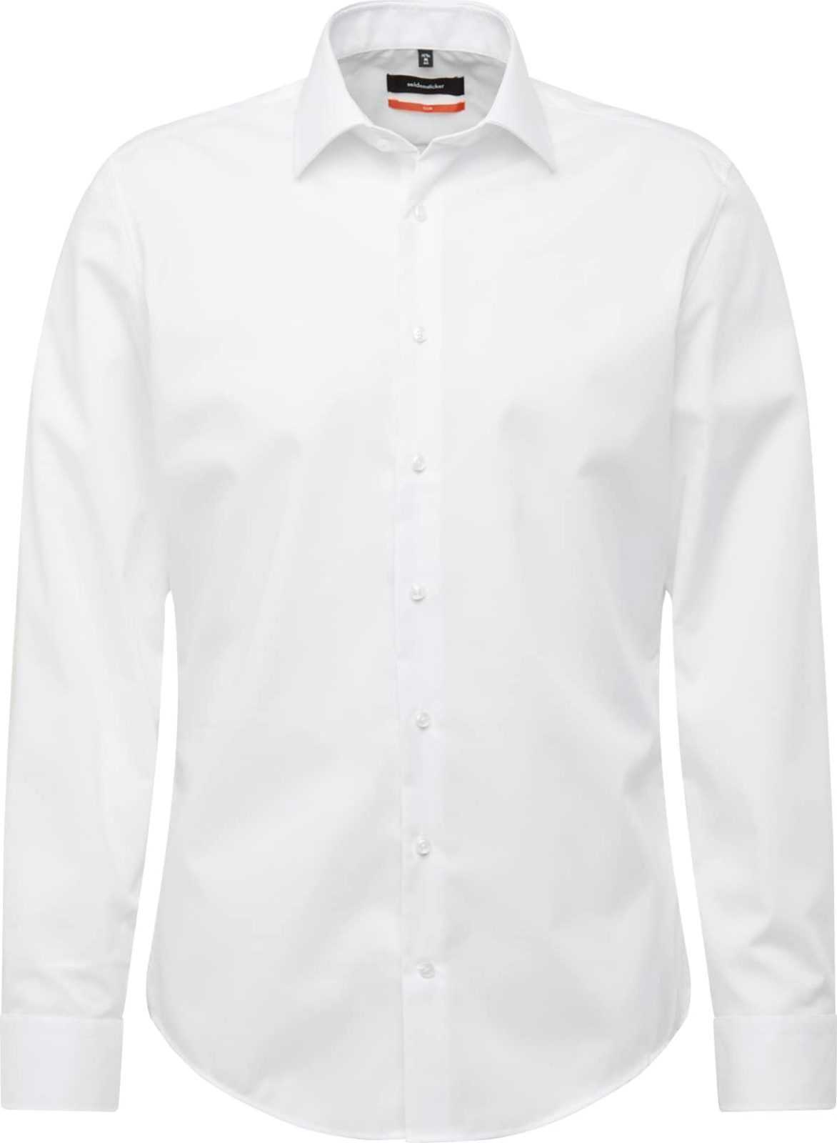 SEIDENSTICKER Společenská košile bílá