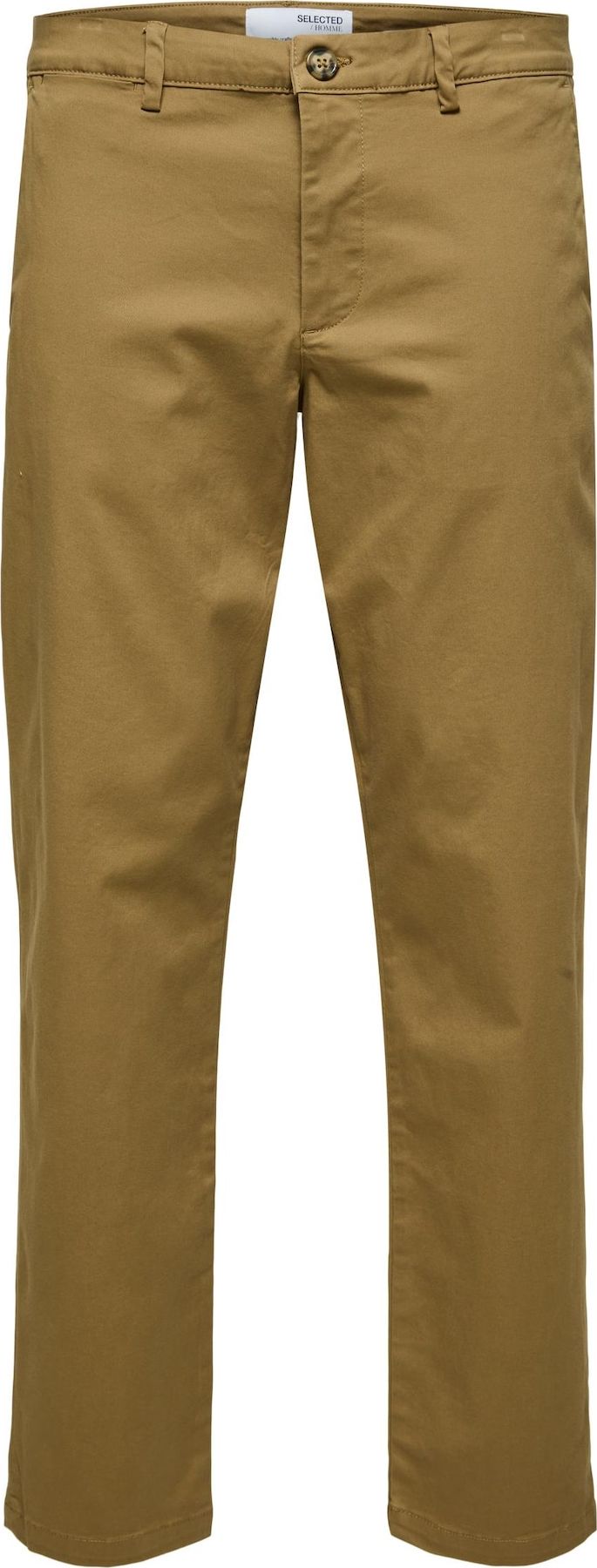 SELECTED HOMME Chino kalhoty 'New Miles' hnědá