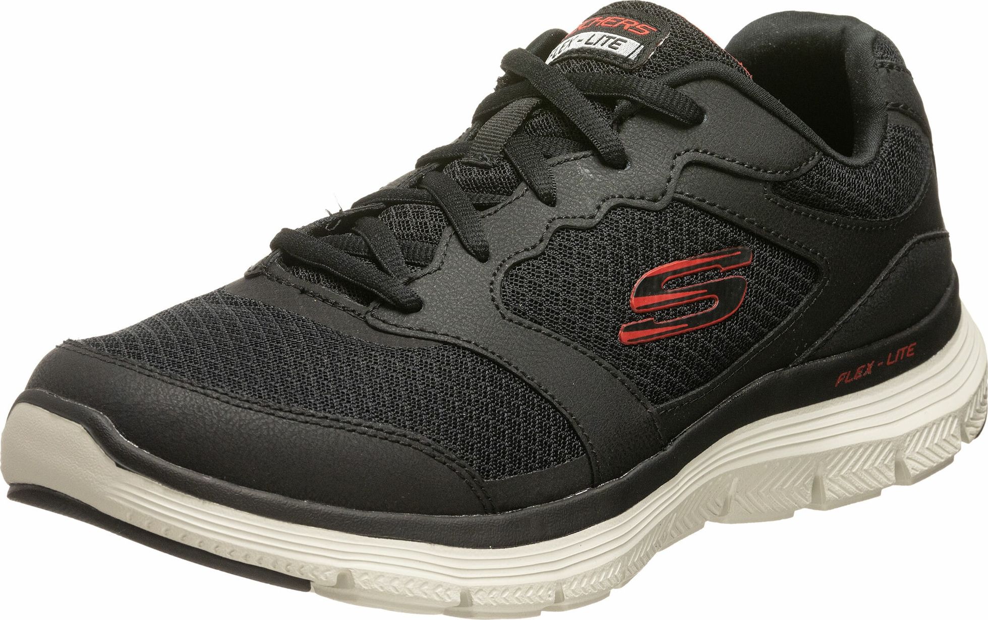 SKECHERS Tenisky 'Flex Advantage 4.0' červená / černá