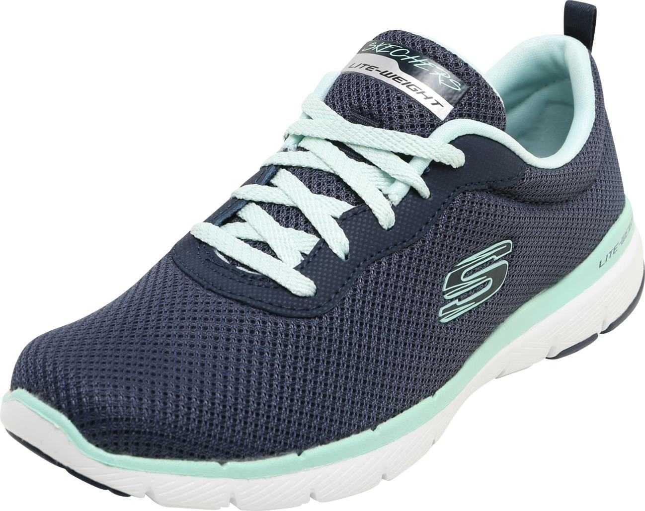 SKECHERS Tenisky 'FLEX APPEAL 3.0' námořnická modř / světlemodrá