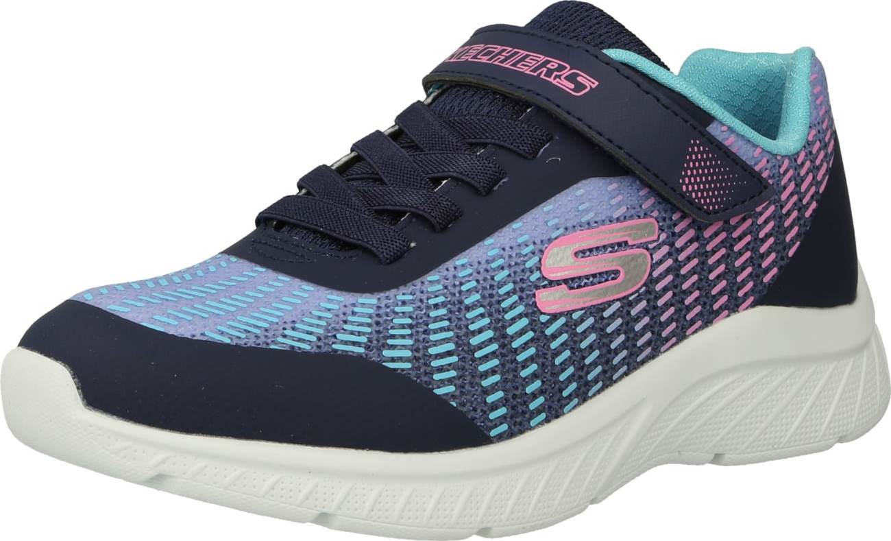 SKECHERS Tenisky 'Gore and Stap' námořnická modř / tyrkysová / růžová