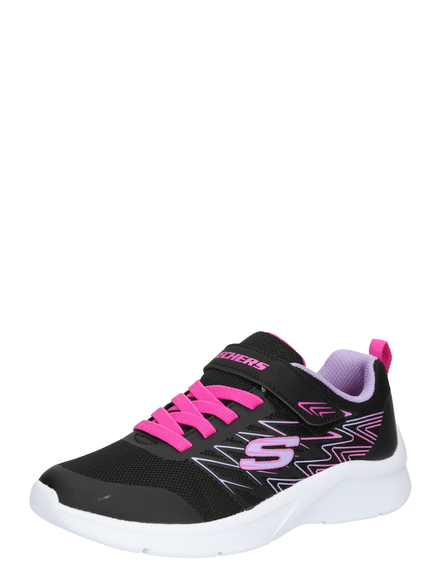 SKECHERS Tenisky 'Microspec Bold Delight' pink / černá