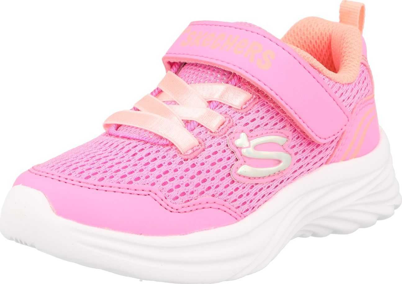 SKECHERS Tenisky orchidej / bílá