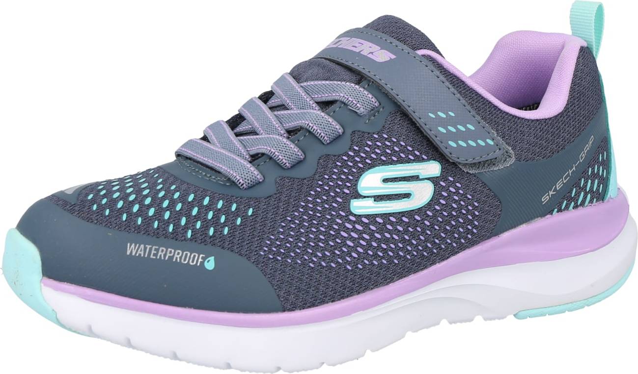 SKECHERS Tenisky tyrkysová / chladná modrá / světle fialová