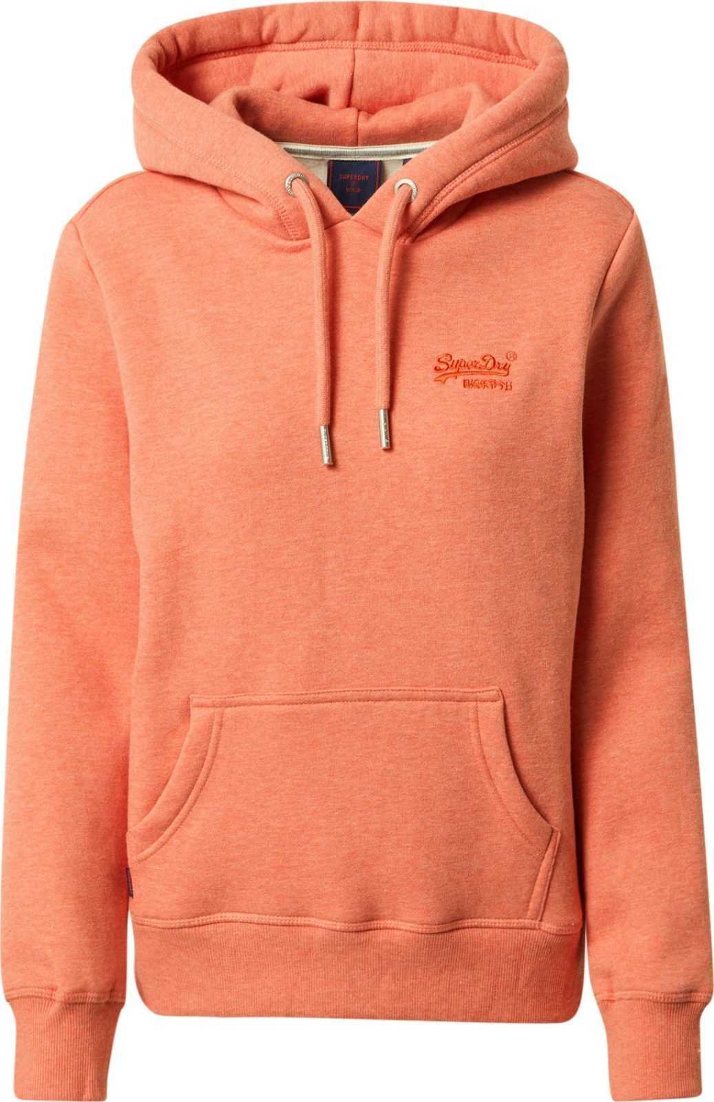 Superdry Mikina korálová