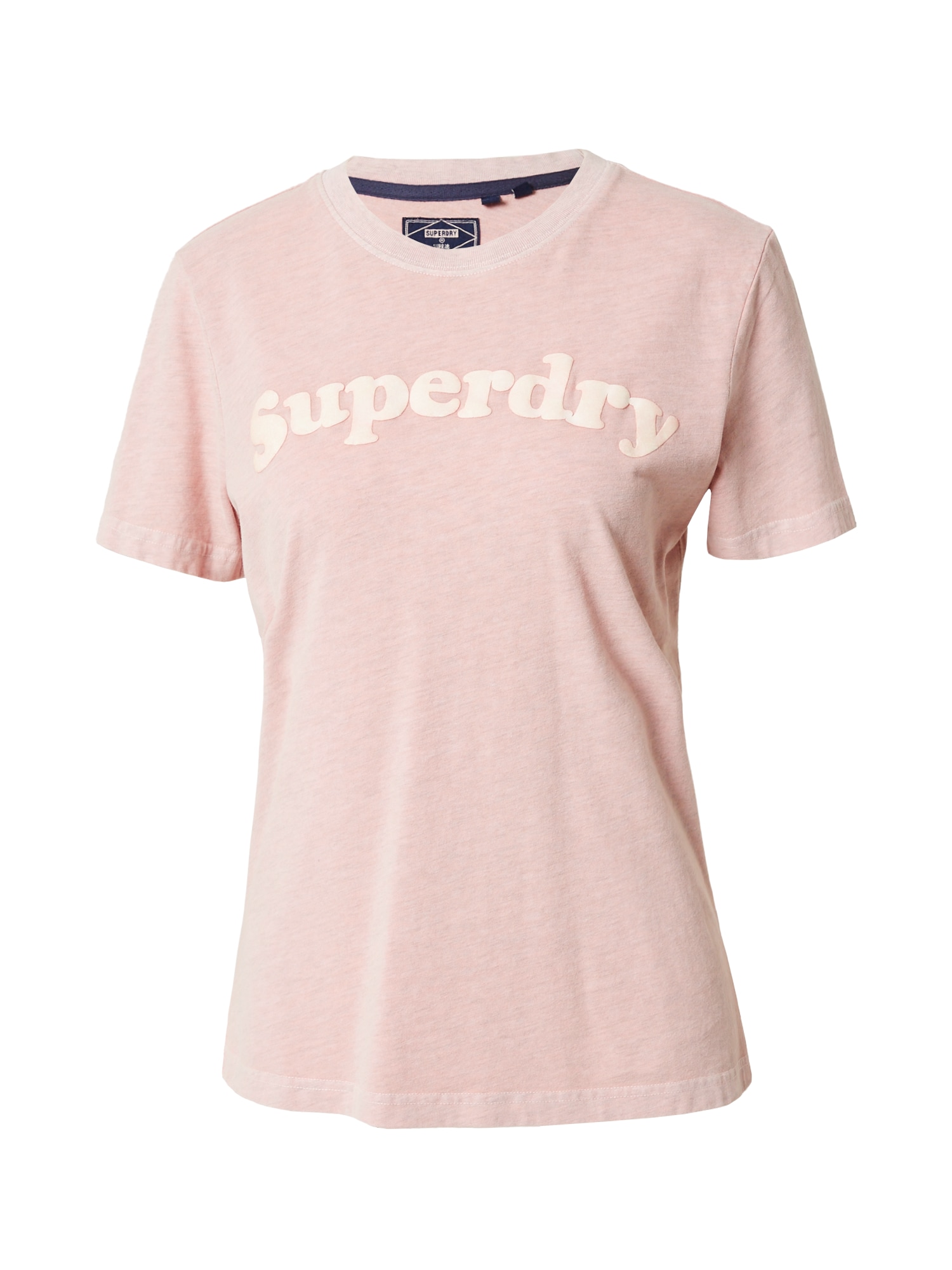 Superdry Tričko růžová / bílá