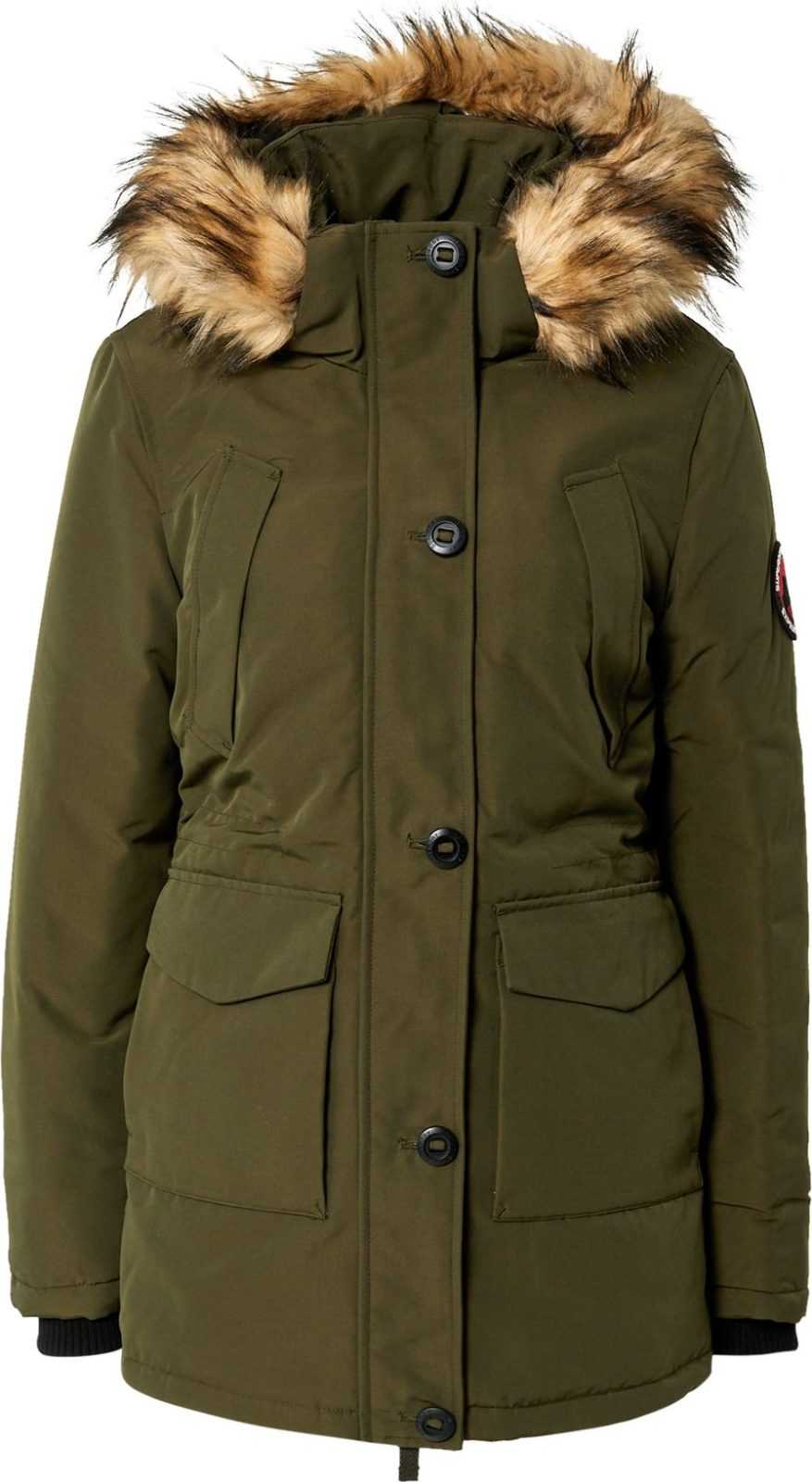 Superdry Zimní bunda 'Everest' khaki