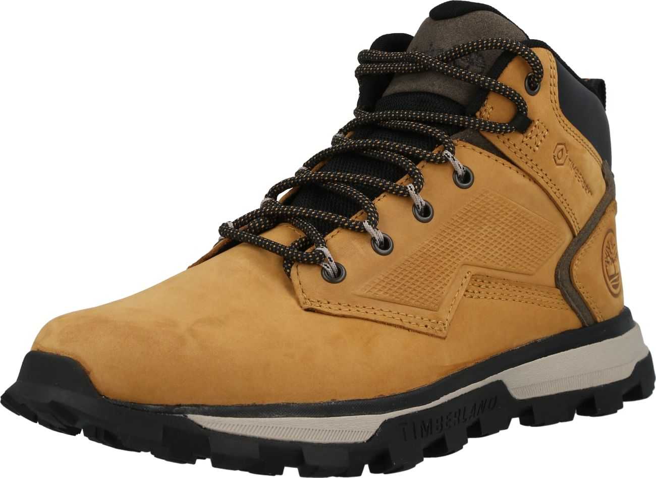 TIMBERLAND Šněrovací boty 'Treeline' hnědá / karamelová / černá