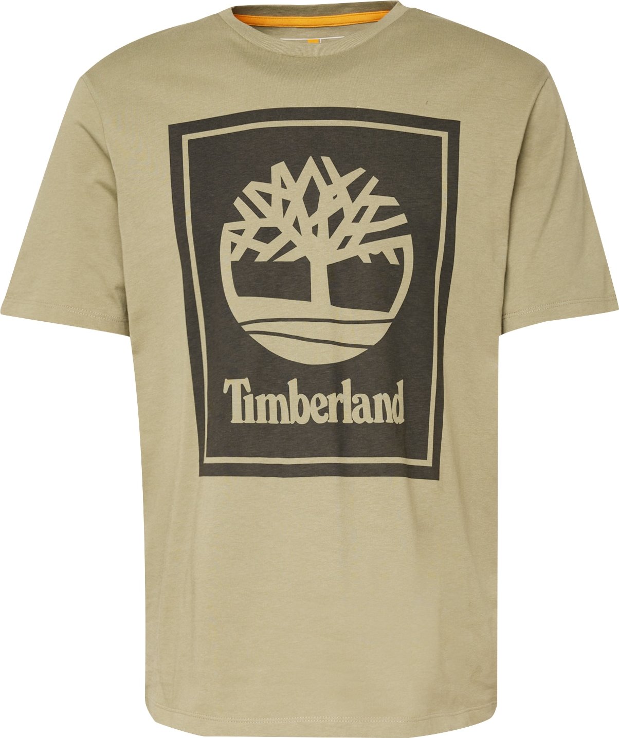 TIMBERLAND Tričko khaki / černá