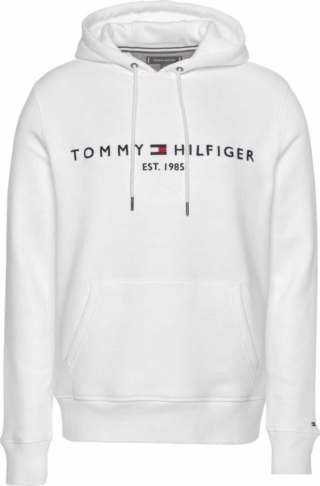 TOMMY HILFIGER Mikina námořnická modř / červená / bílá