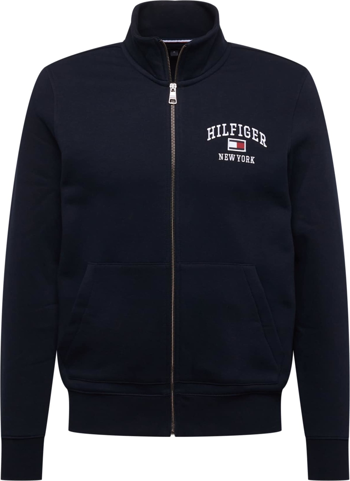 TOMMY HILFIGER Mikina námořnická modř / červená / bílá