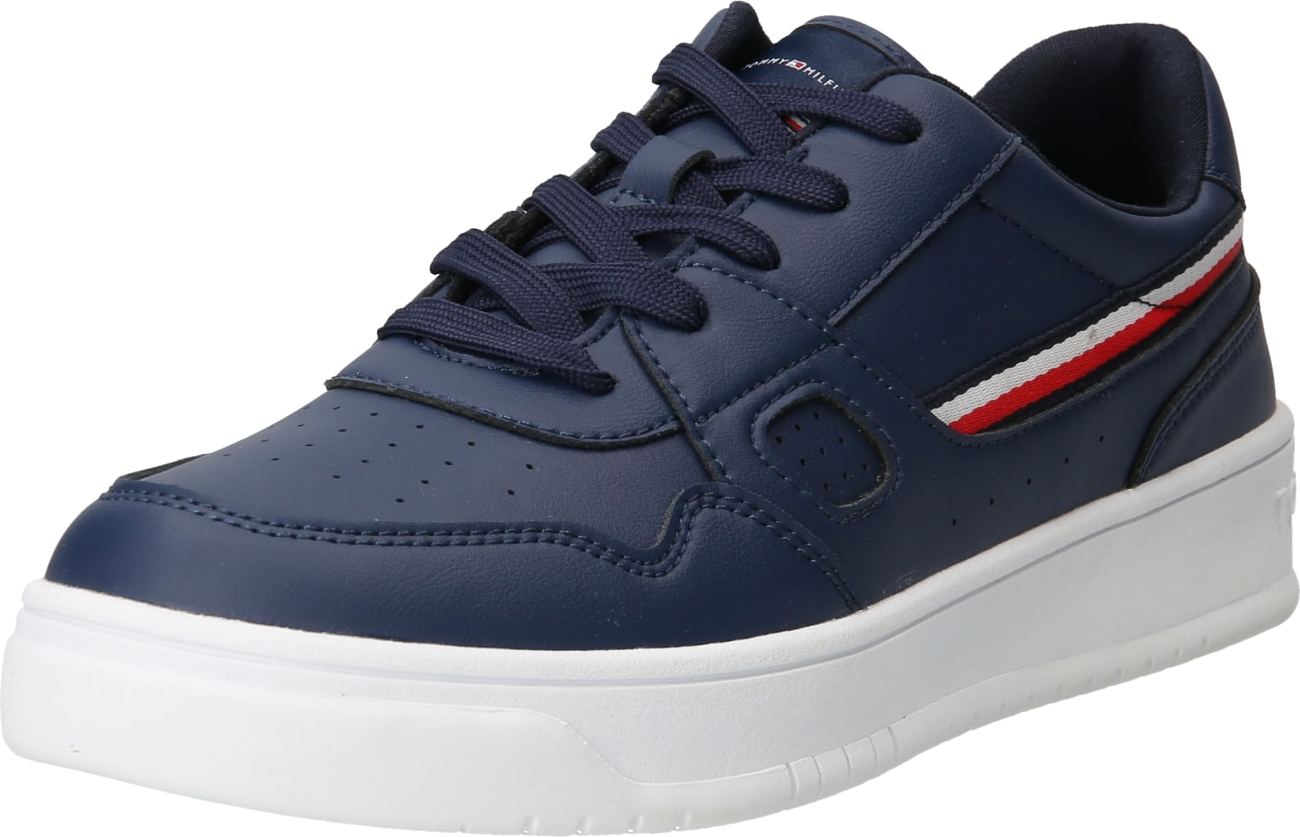 TOMMY HILFIGER Tenisky modrá / červená / bílá