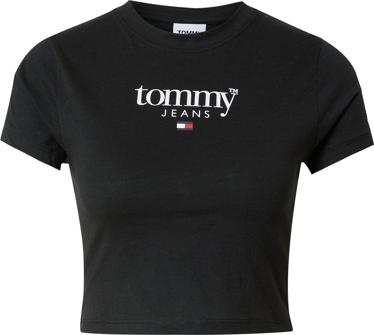 Tommy Jeans Tričko 'Baby' námořnická modř / červená / černá / bílá