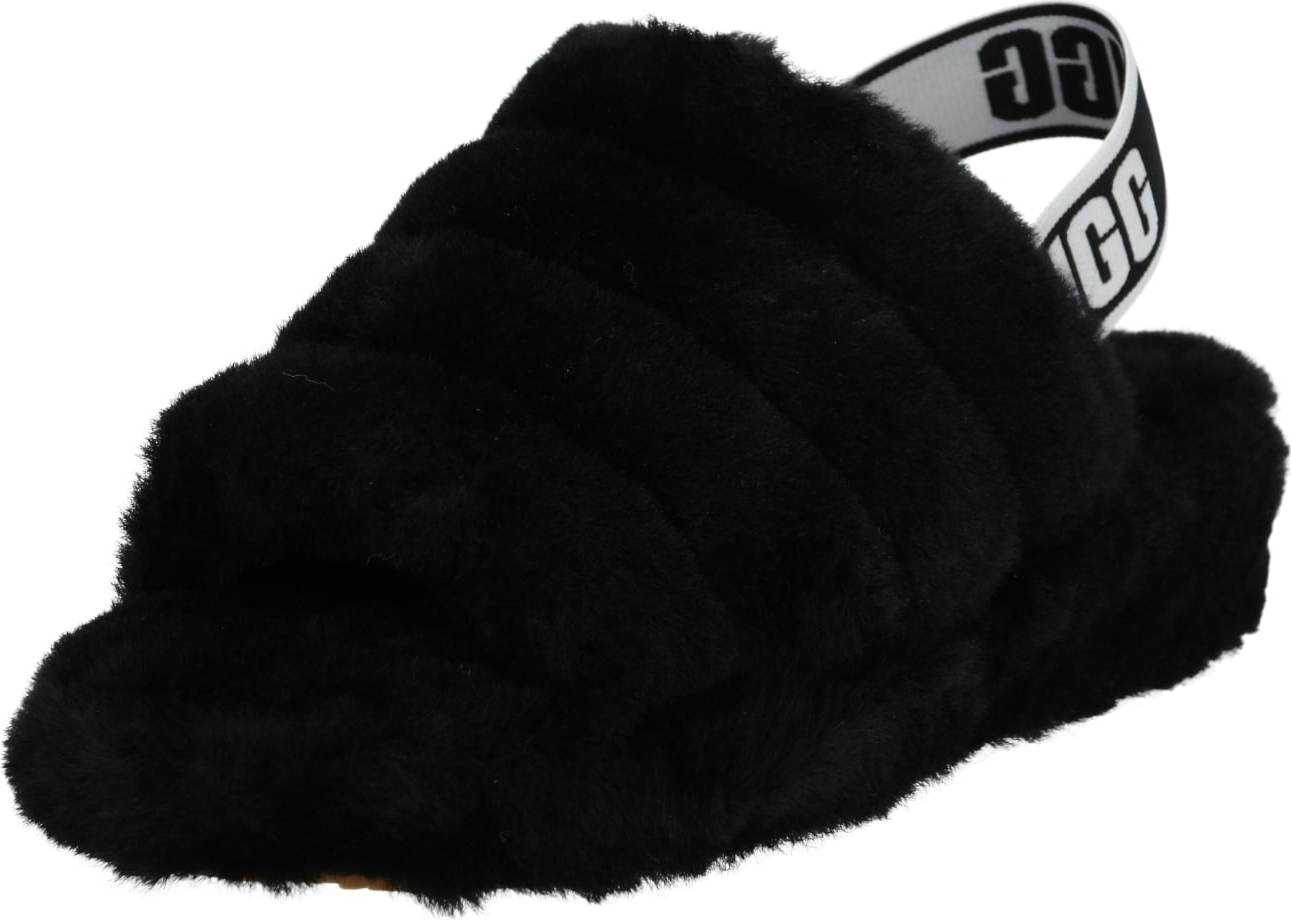 UGG Pantofle 'Fluff Yeah' černá