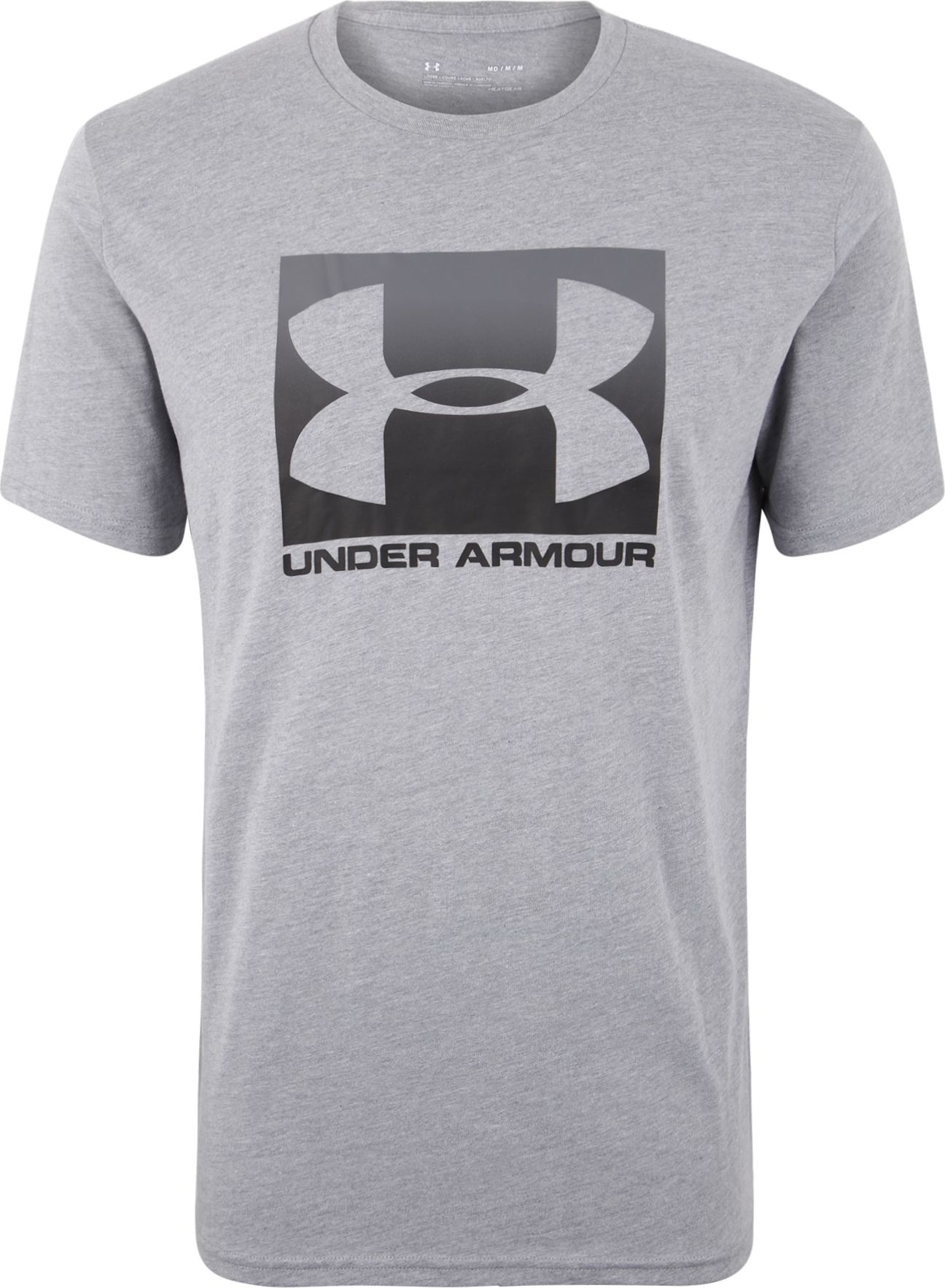 UNDER ARMOUR Funkční tričko šedý melír / černá