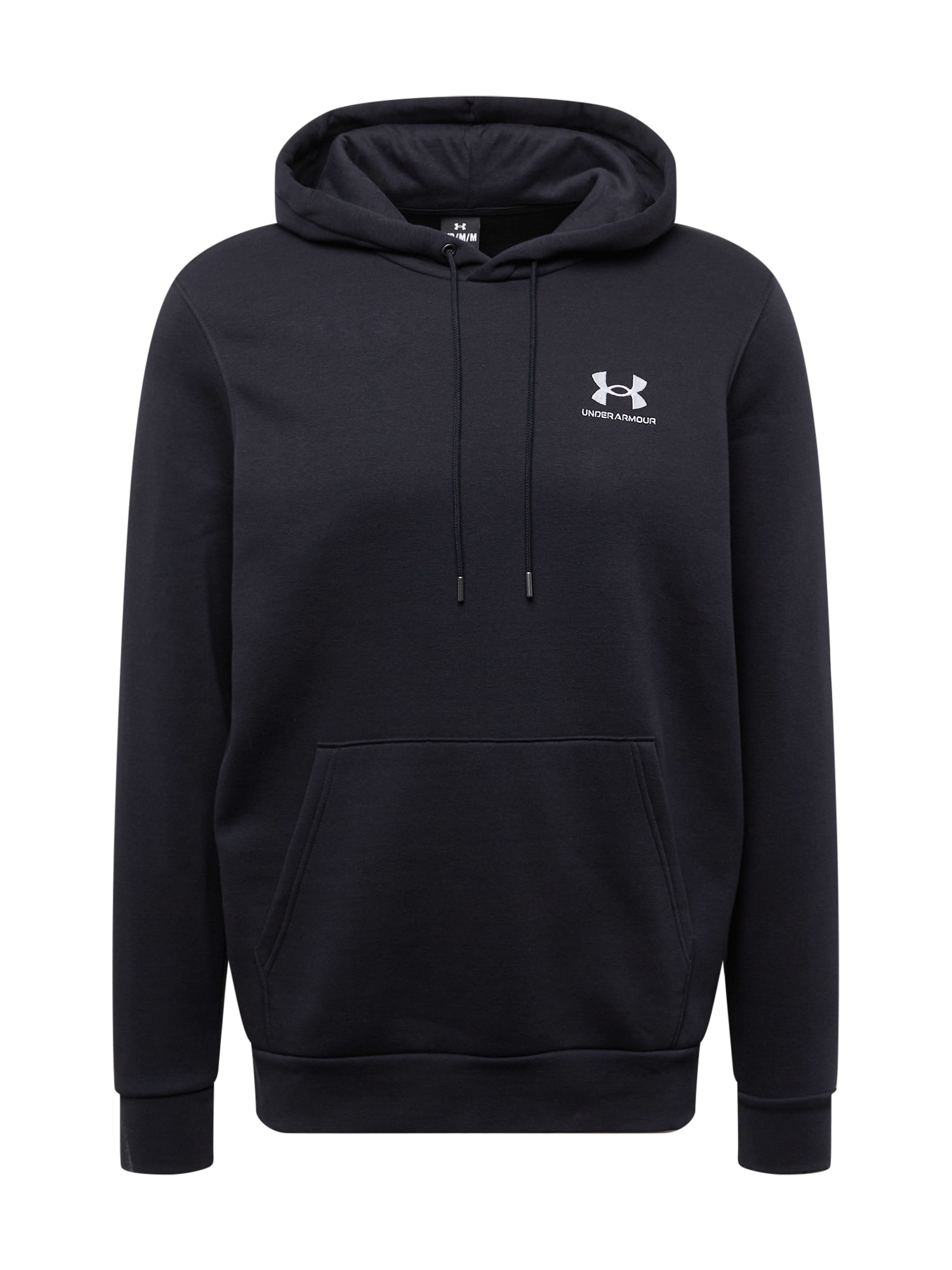 UNDER ARMOUR Sportovní mikina černá / bílá