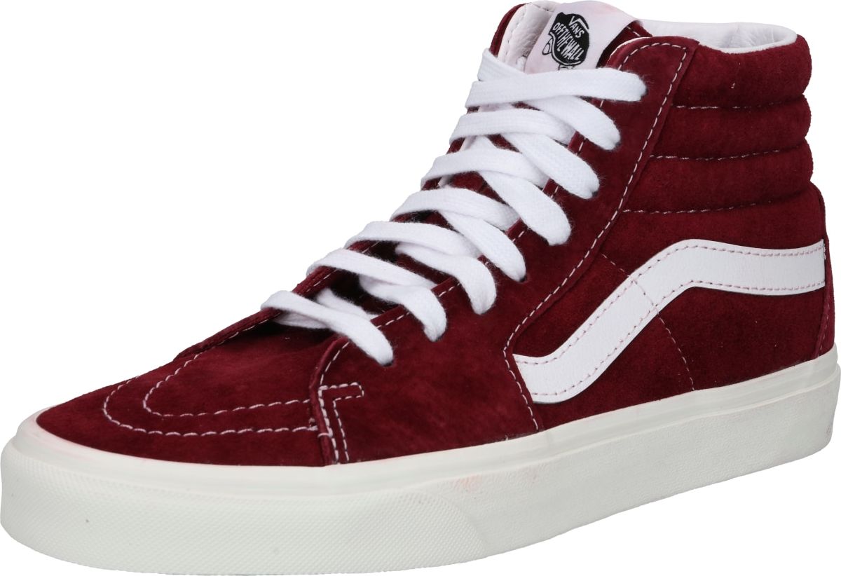 VANS Kotníkové tenisky 'UA SK8-Hi' krvavě červená / bílá